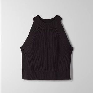 Aritzia Babaton Crevier Knit Halter Top